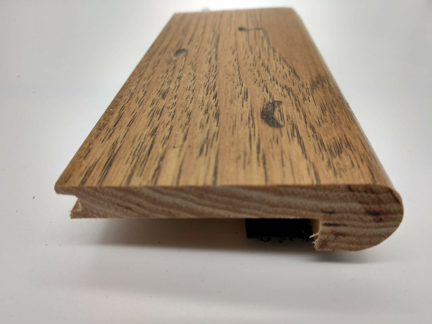 Hardwood Stair Nose 3/8" Solid Hickory