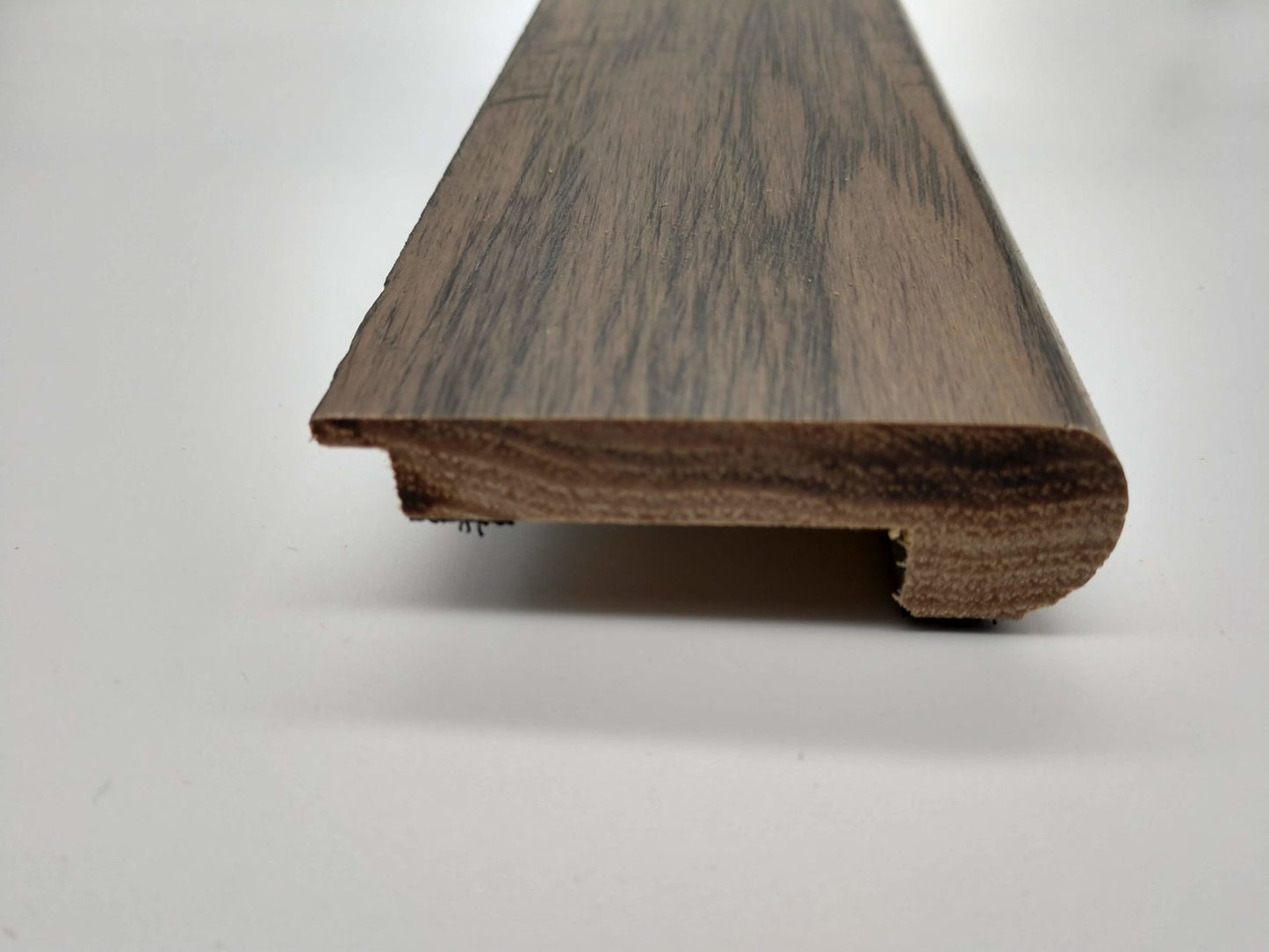 Hardwood Stair Nose 3/8" Solid Hickory