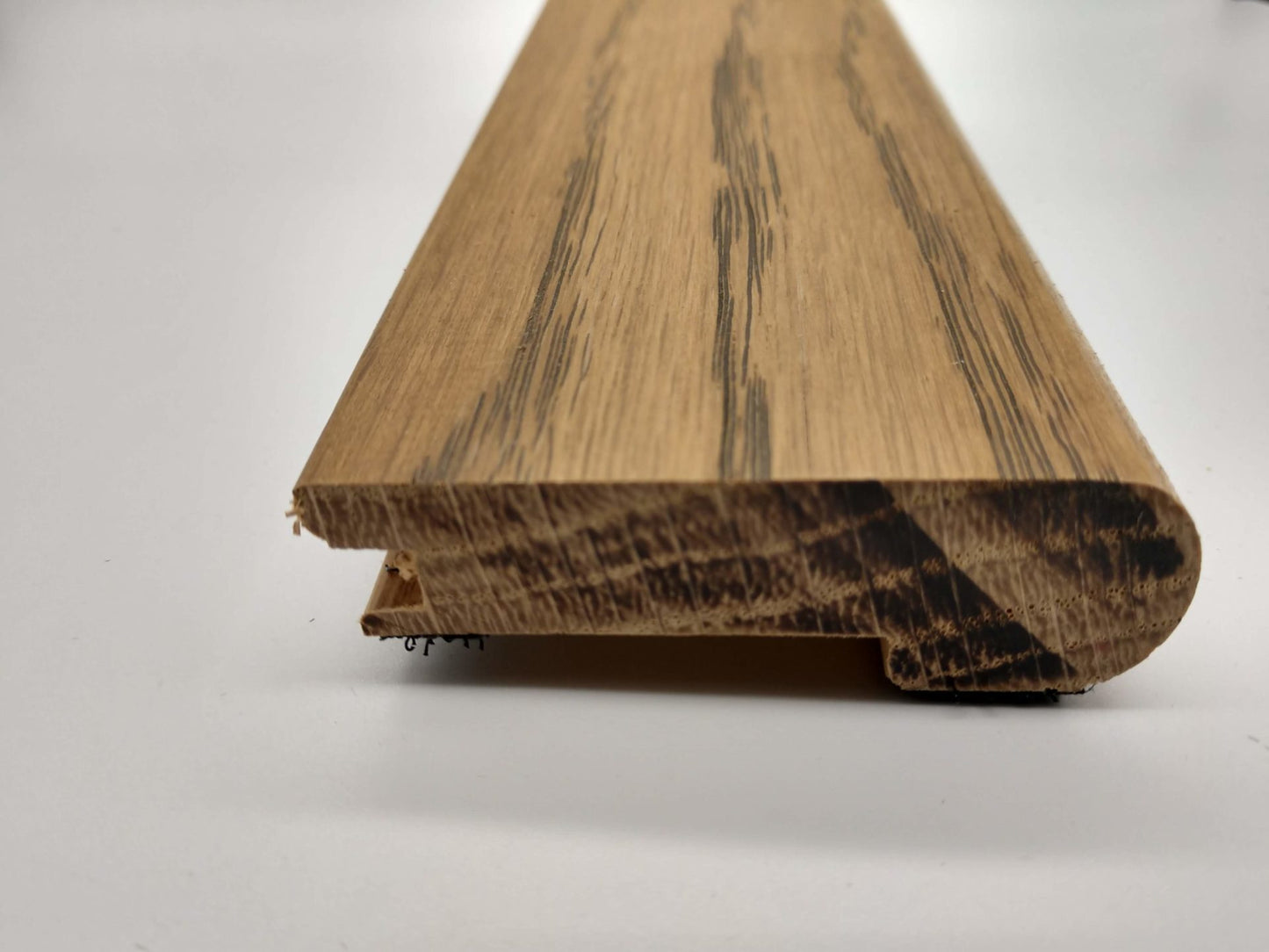 Hardwood Stair Nose 9/16" Solid Hickory