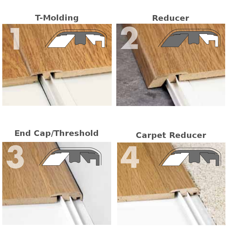 Laminate 4-in-1 Molding