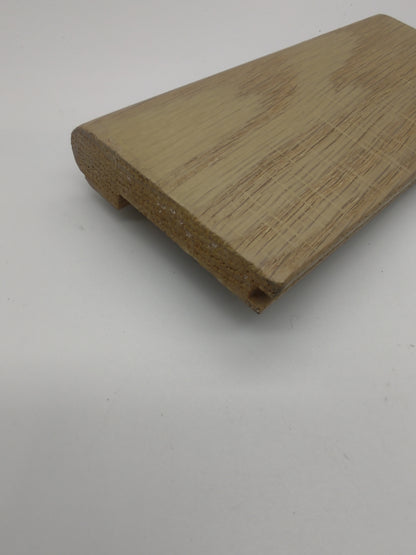 Hardwood Stair Nose 1/2" Solid Red Oak