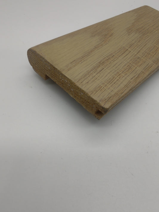 Hardwood Stair Nose 1/2" Solid Red Oak