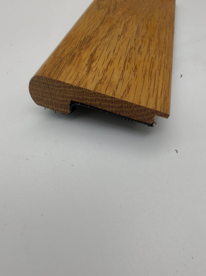 Hardwood Stair Nose 3/8" Solid Red Oak