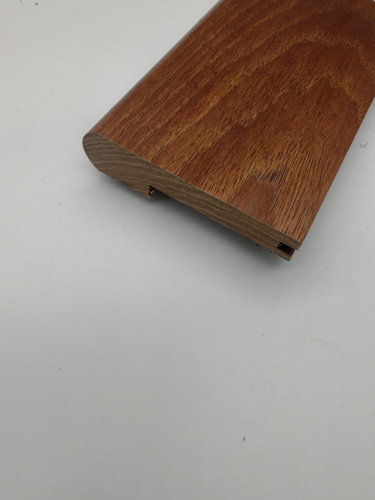 Hardwood Stair Nose 9/16" Solid Hickory