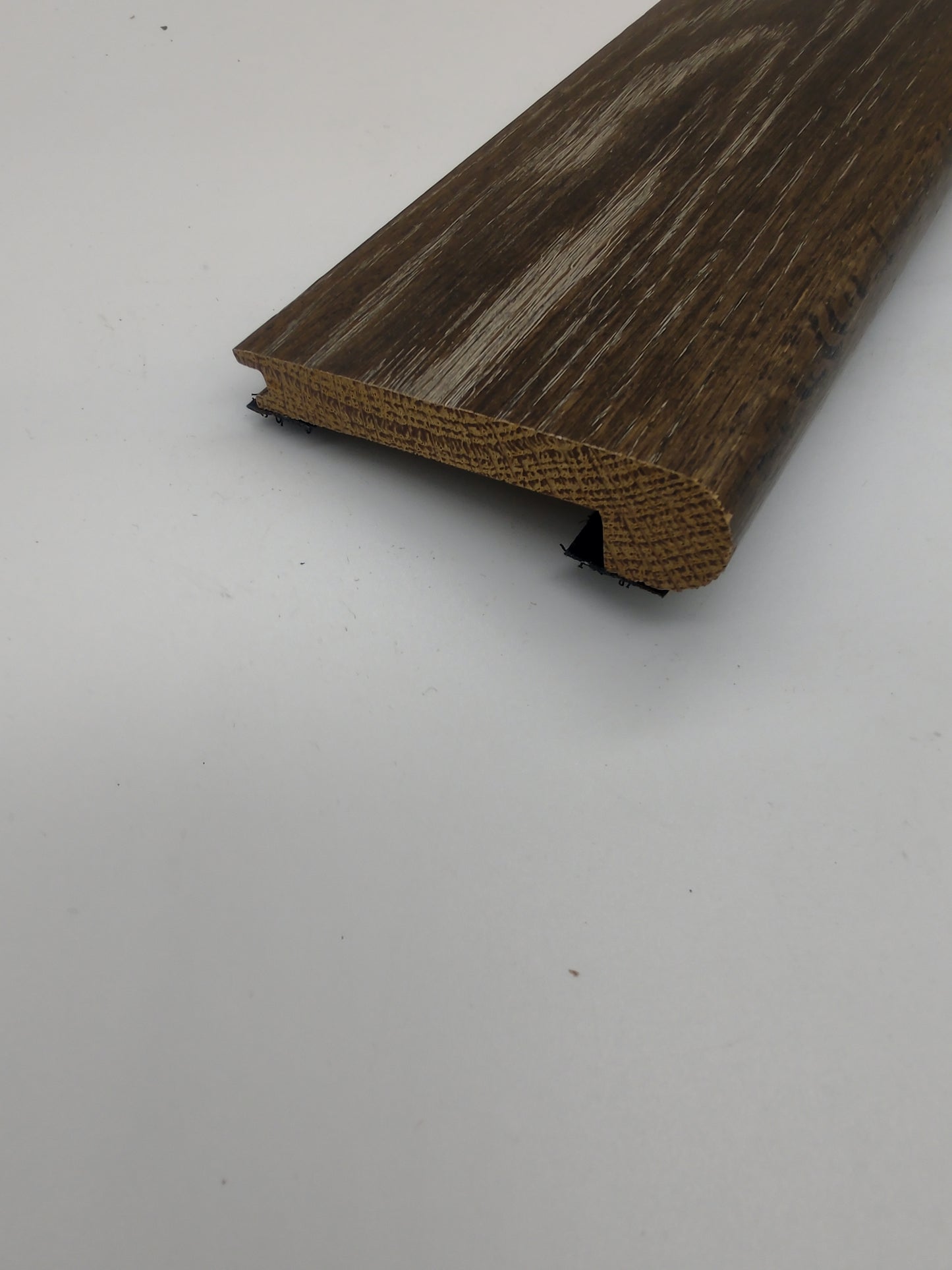 Hardwood Stair Nose 3/8" Solid Hickory