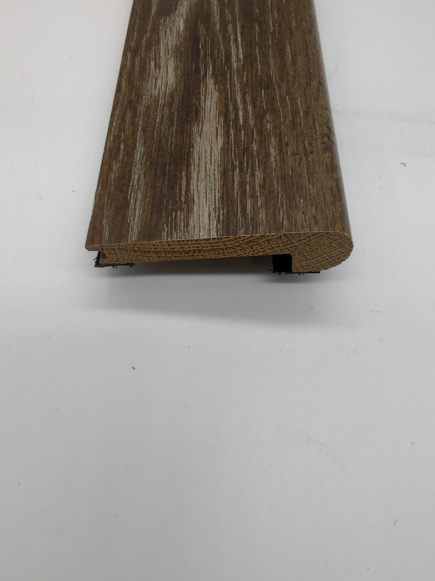 Hardwood Stair Nose 3/8" Solid Hickory