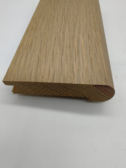 Hardwood Stair Nose 9/16" Solid White Oak