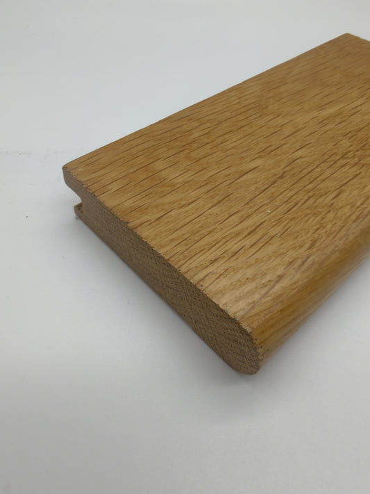 Hardwood Stair Nose 3/4" White Oak