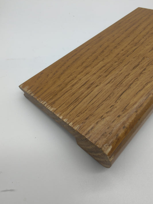 Hardwood Stair Nose 3/8"  Hickory