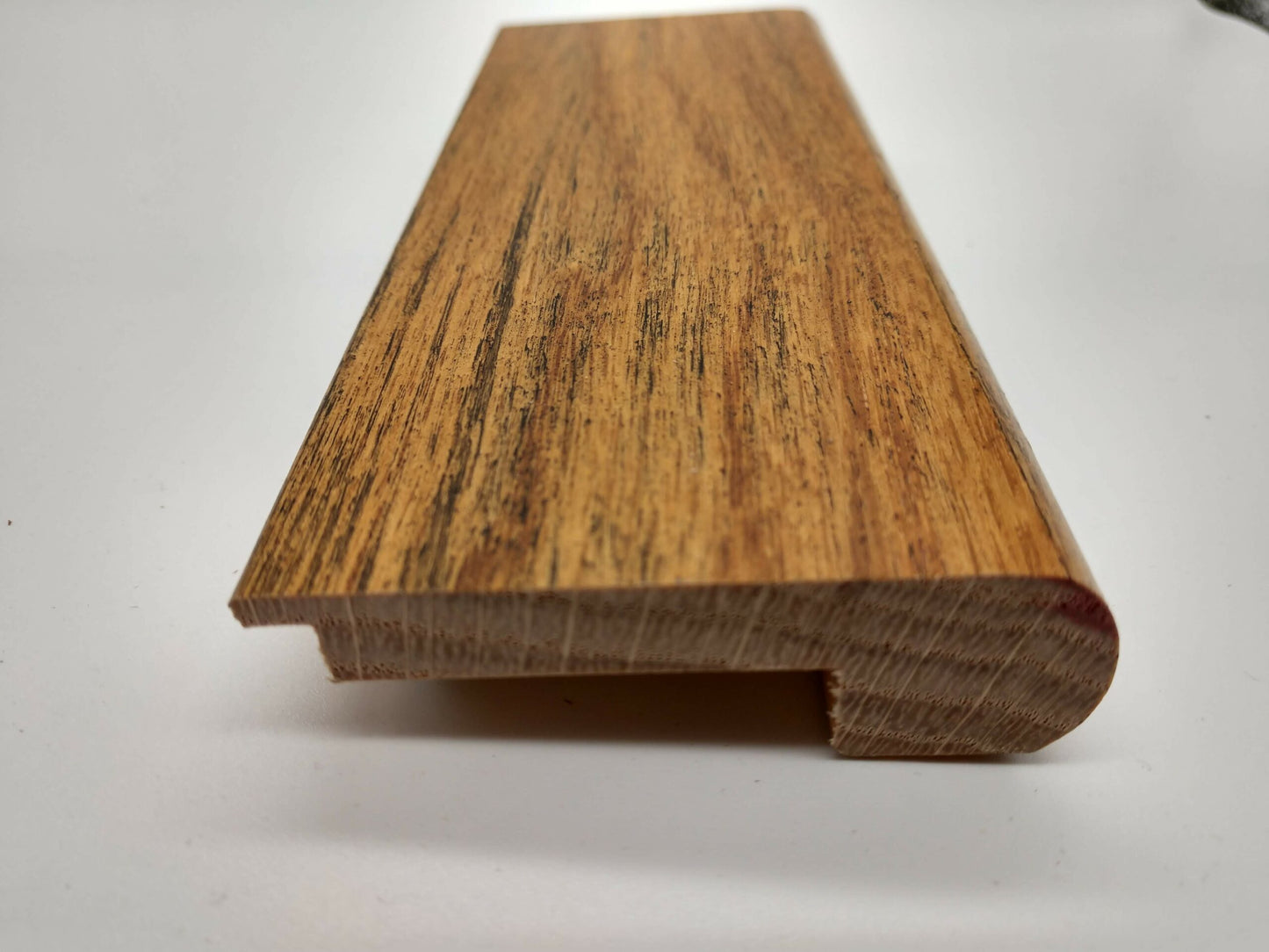 Hardwood Stair Nose 3/8" Solid Hickory