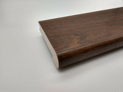 Hardwood Stair Nose 3/8" Solid Hickory