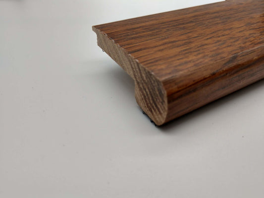 Hardwood Stair Nose 3/8" Solid Hickory