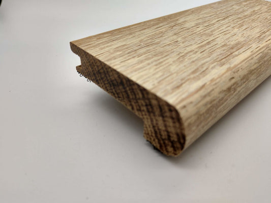 Hardwood Stair Nose 1/2" Solid Oak